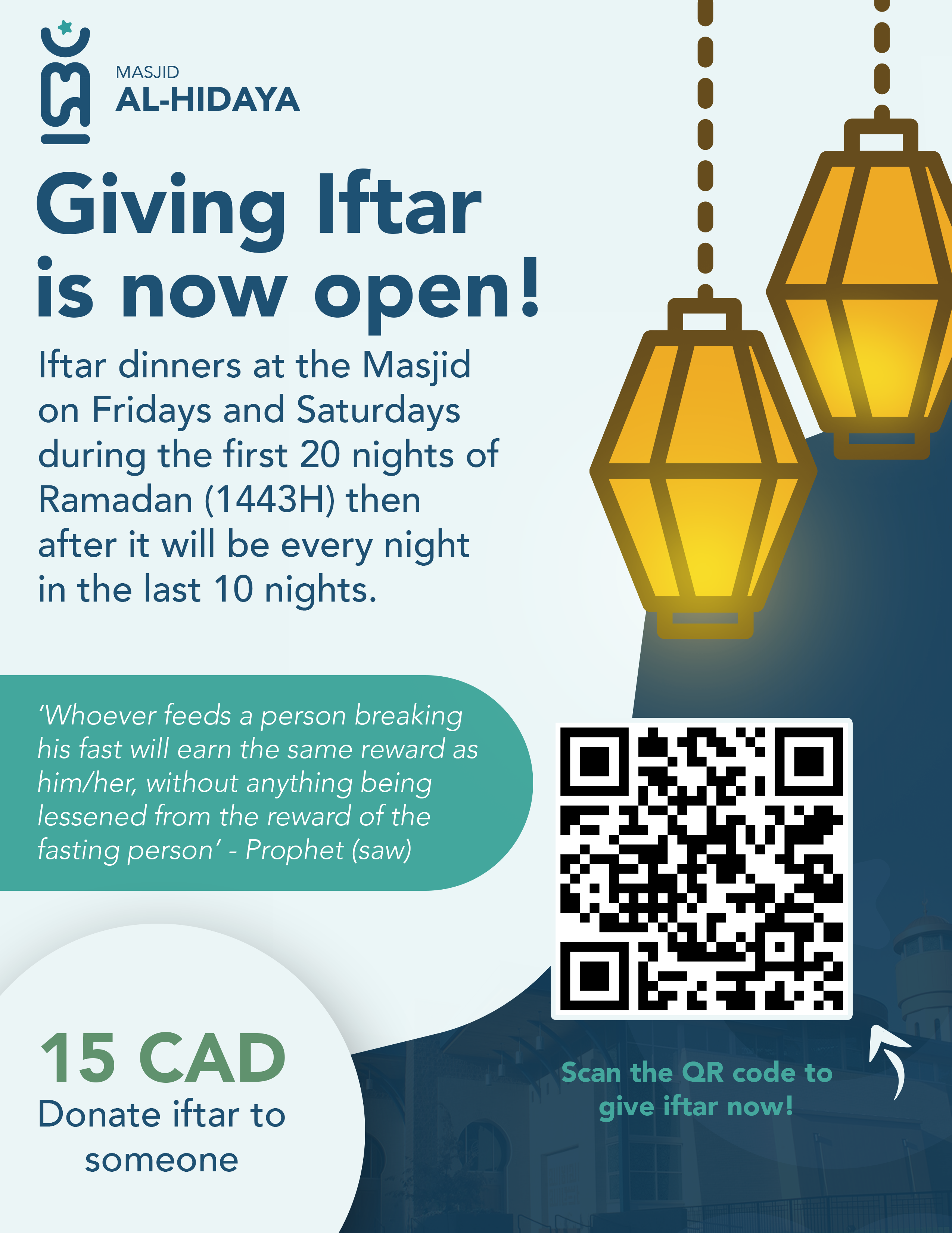 giving iftar 2022